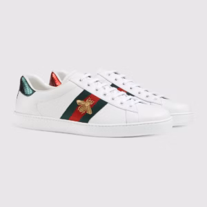 Gucci Bee Premium Quality White Sneaker Unisex Casual Shoes