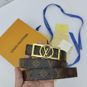 Louis Vuitton Square Logo Unisex Belt