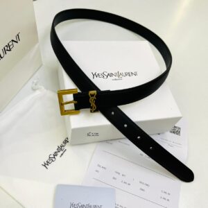 YSL Logo Signature Women Belt