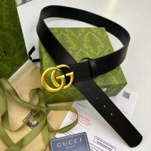 Gucci GG Black Unisex Belt
