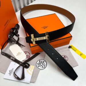Hermès H Signature Logo Men's Belt