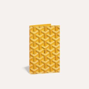 Goyard Grenelle Yellow Color Passport Holder